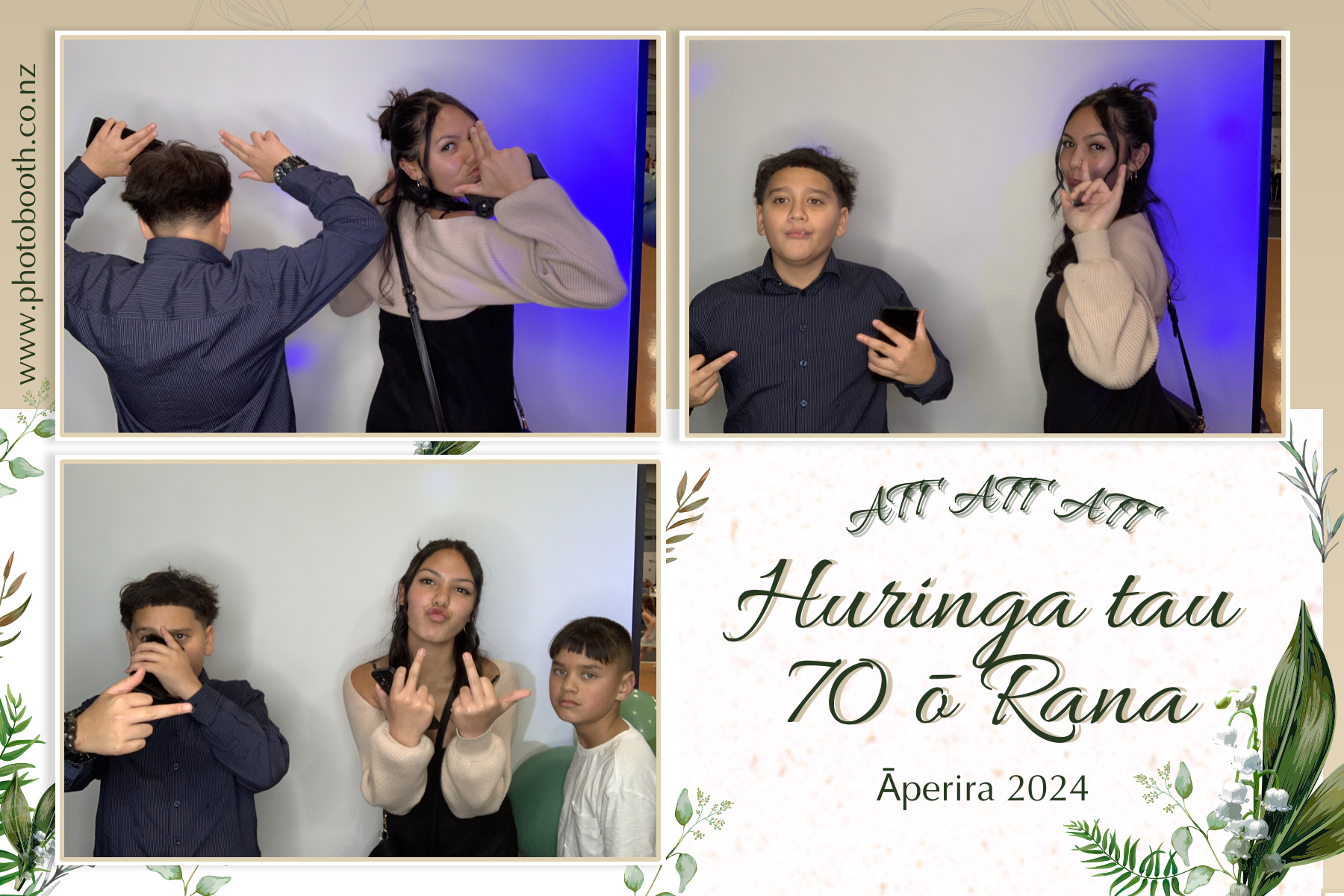 Rana's 70th Birthday | View more photos from the event at gallery.photobooth.co.nz/u/SelfieCentral/Ranas-70th-Birthday