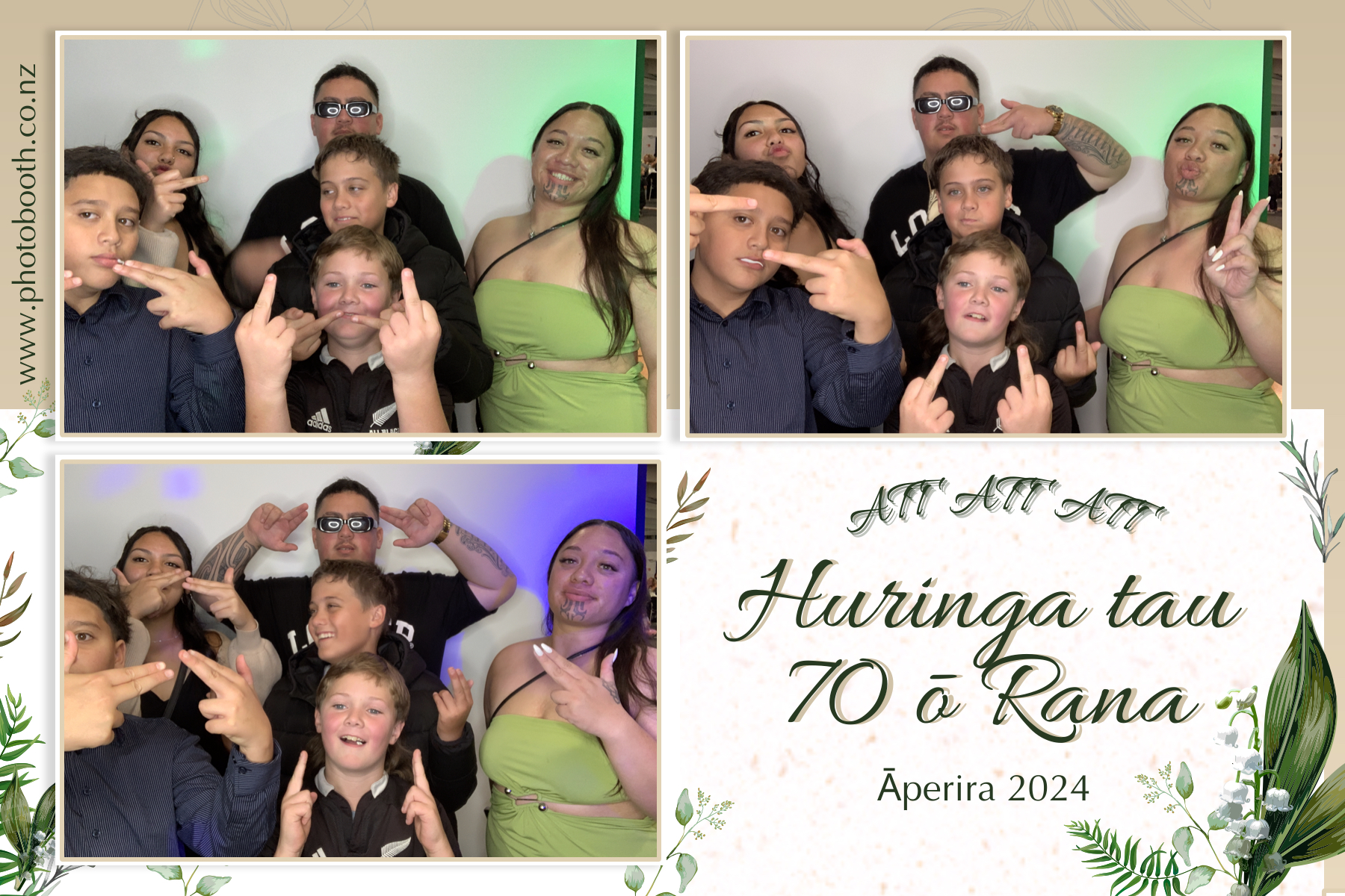 Rana's 70th Birthday | View more photos from the event at gallery.photobooth.co.nz/u/SelfieCentral/Ranas-70th-Birthday