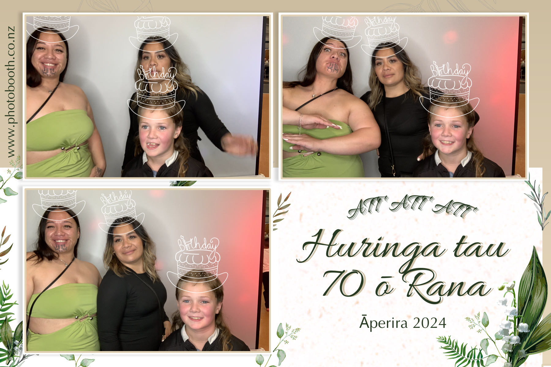 Rana's 70th Birthday | View more photos from the event at gallery.photobooth.co.nz/u/SelfieCentral/Ranas-70th-Birthday