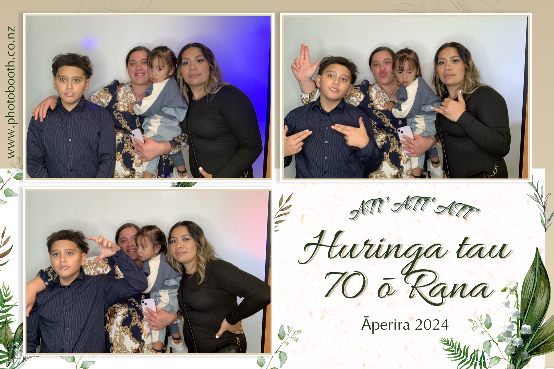 Rana's 70th Birthday | View more photos from the event at gallery.photobooth.co.nz/u/SelfieCentral/Ranas-70th-Birthday