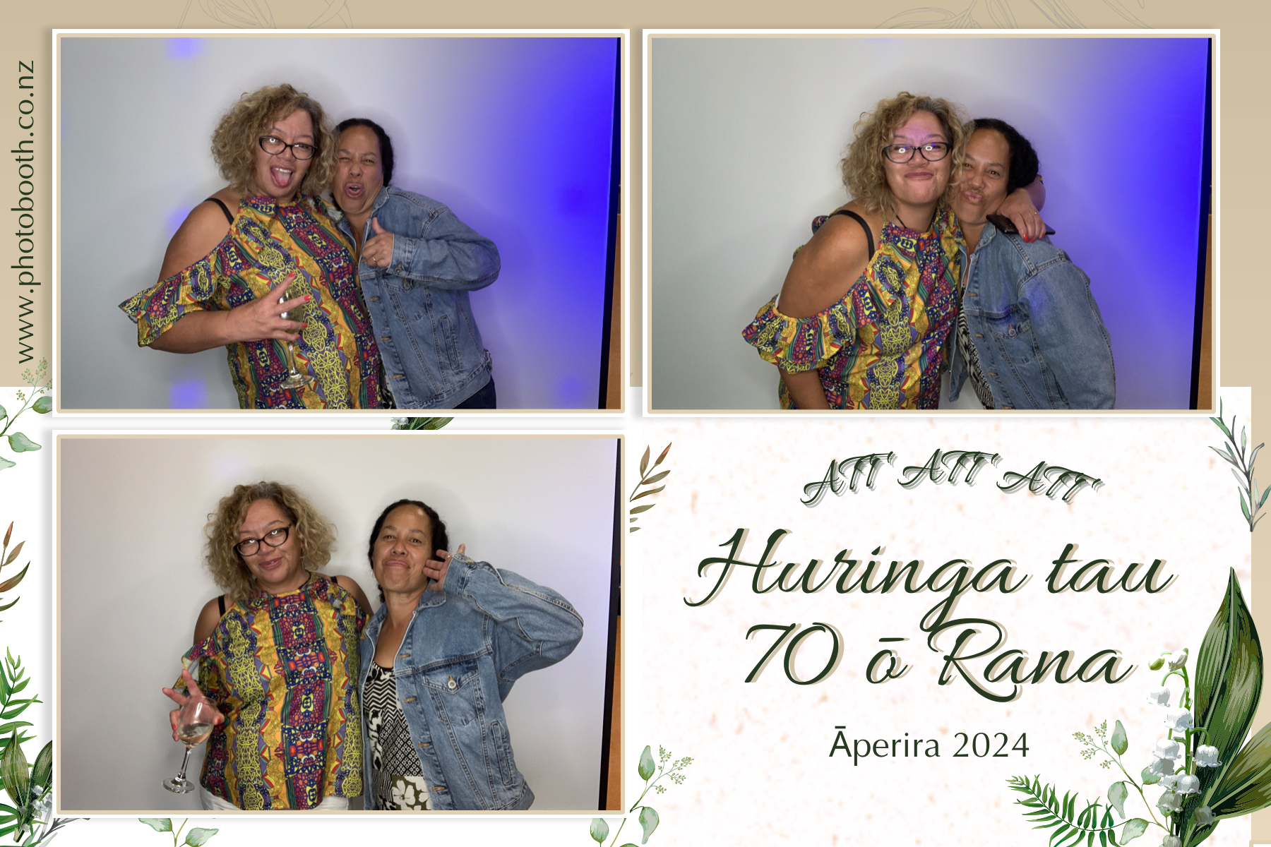 Rana's 70th Birthday | View more photos from the event at gallery.photobooth.co.nz/u/SelfieCentral/Ranas-70th-Birthday