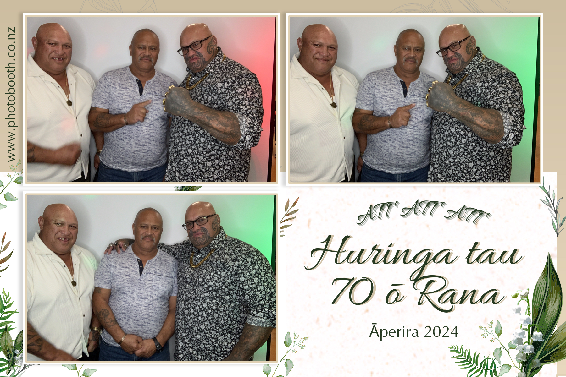 Rana's 70th Birthday | View more photos from the event at gallery.photobooth.co.nz/u/SelfieCentral/Ranas-70th-Birthday