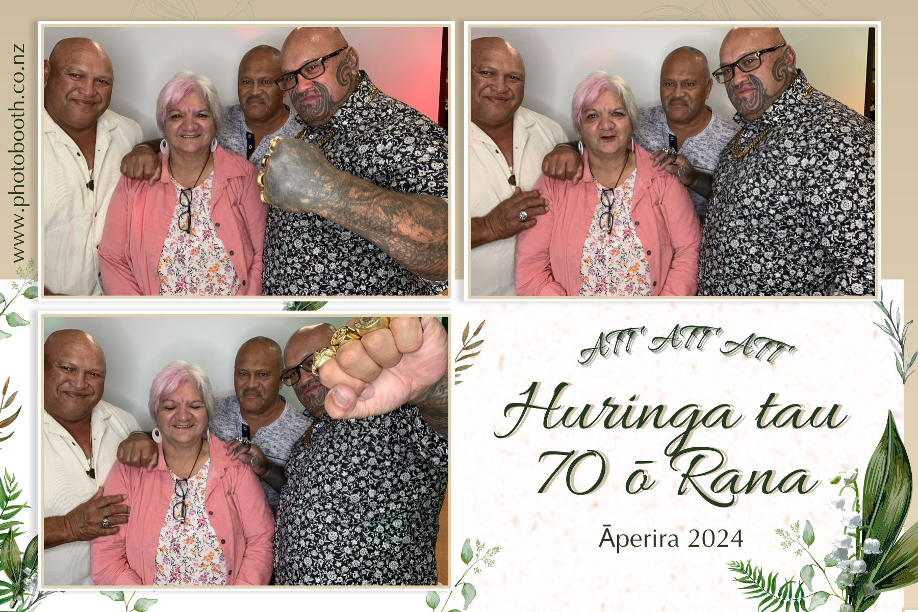 Rana's 70th Birthday | View more photos from the event at gallery.photobooth.co.nz/u/SelfieCentral/Ranas-70th-Birthday