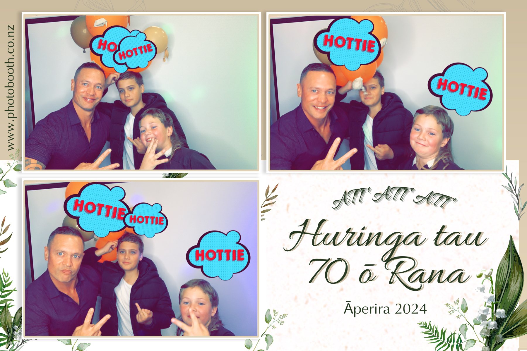 Rana's 70th Birthday | View more photos from the event at gallery.photobooth.co.nz/u/SelfieCentral/Ranas-70th-Birthday