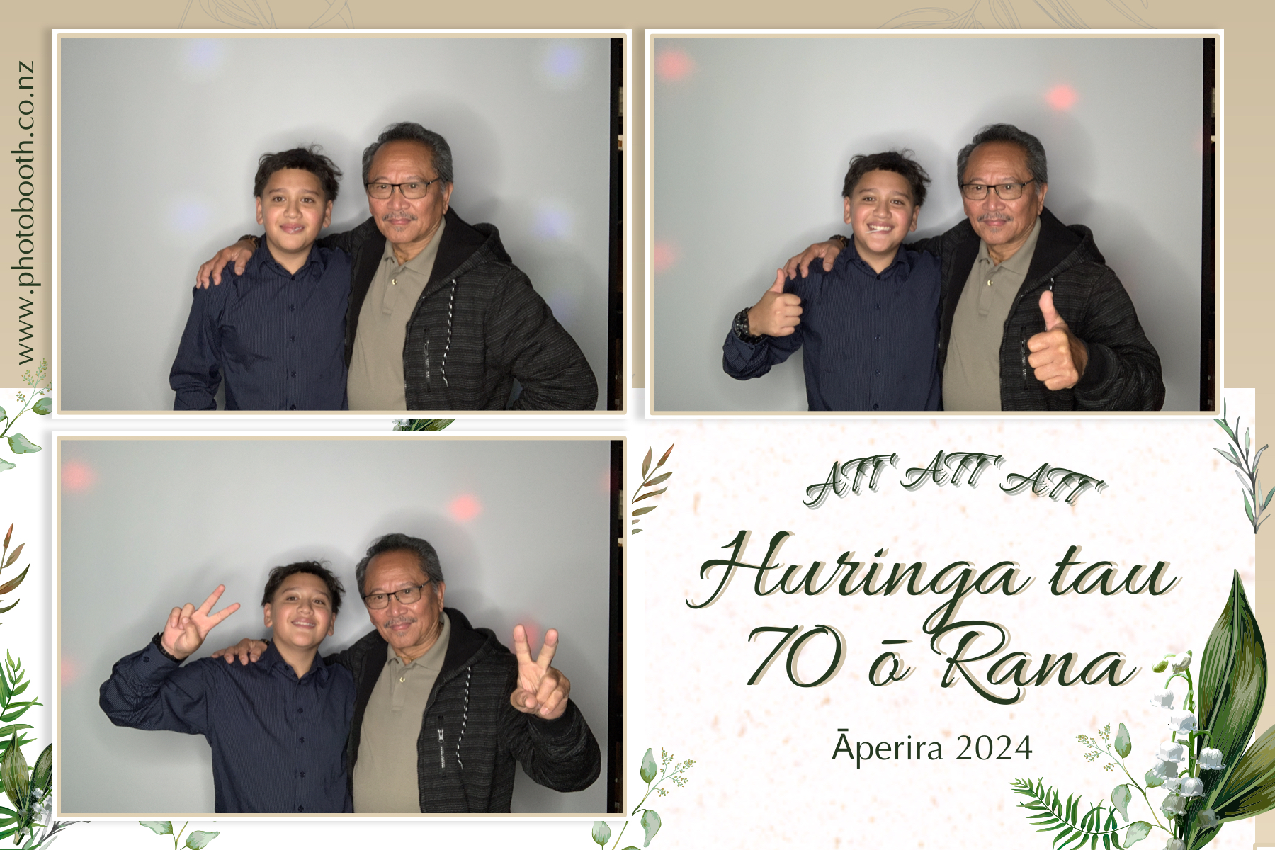 Rana's 70th Birthday | View more photos from the event at gallery.photobooth.co.nz/u/SelfieCentral/Ranas-70th-Birthday