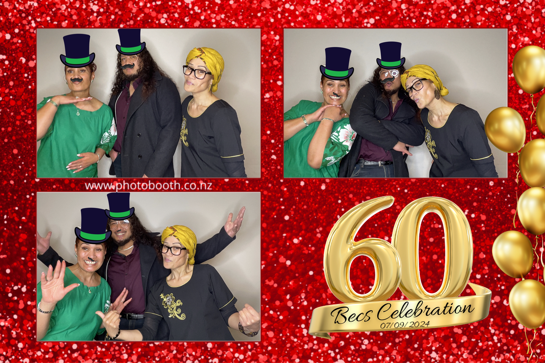 Rebecca's 60th | View more photos from the event at gallery.photobooth.co.nz/u/SelfieCentral/Rebeccas-60th