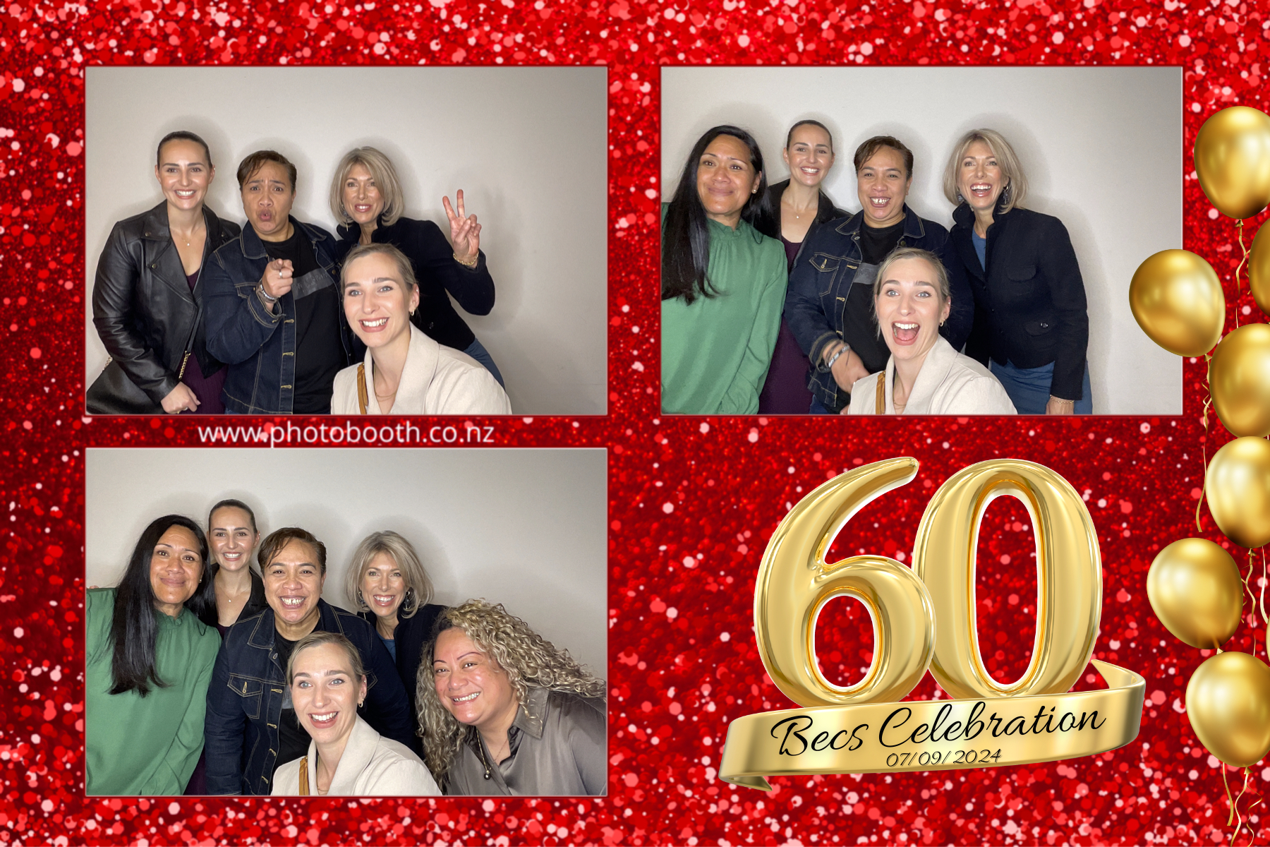 Rebecca's 60th | View more photos from the event at gallery.photobooth.co.nz/u/SelfieCentral/Rebeccas-60th