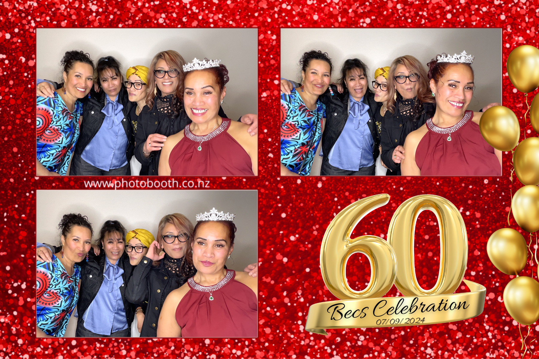 Rebecca's 60th | View more photos from the event at gallery.photobooth.co.nz/u/SelfieCentral/Rebeccas-60th
