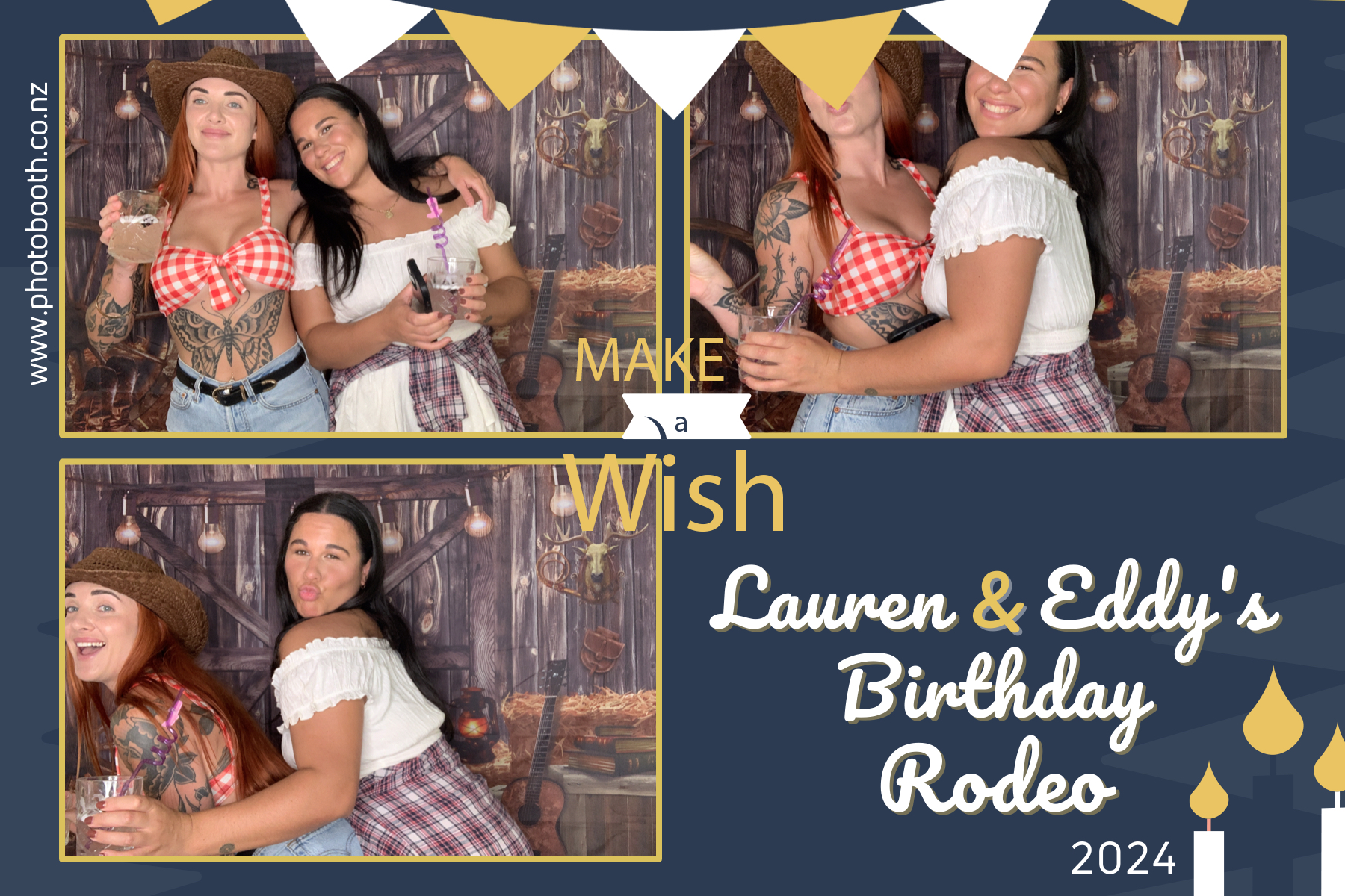 Rodeo Birthday Party | View more photos from the event at gallery.photobooth.co.nz/u/SelfieCentral/Rodeo-Birthday-Party