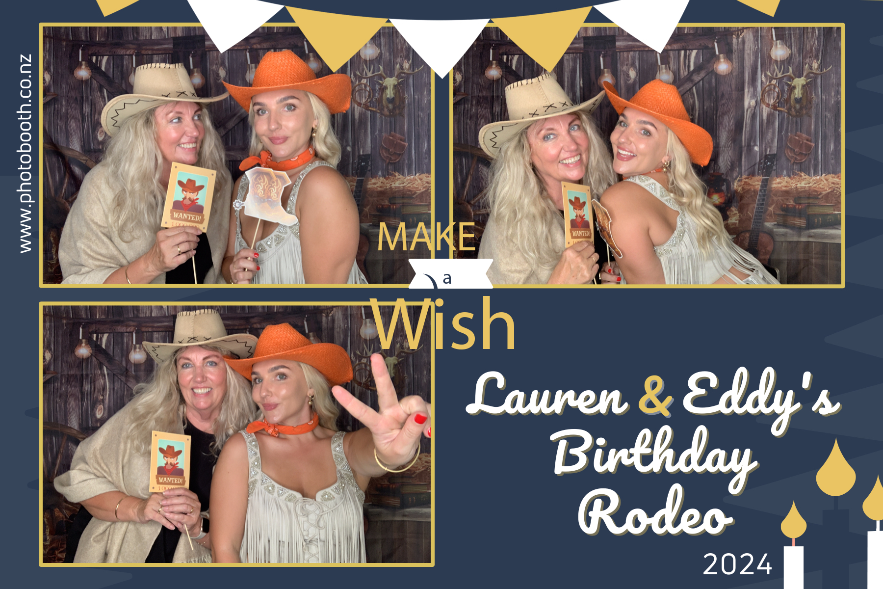 Rodeo Birthday Party | View more photos from the event at gallery.photobooth.co.nz/u/SelfieCentral/Rodeo-Birthday-Party
