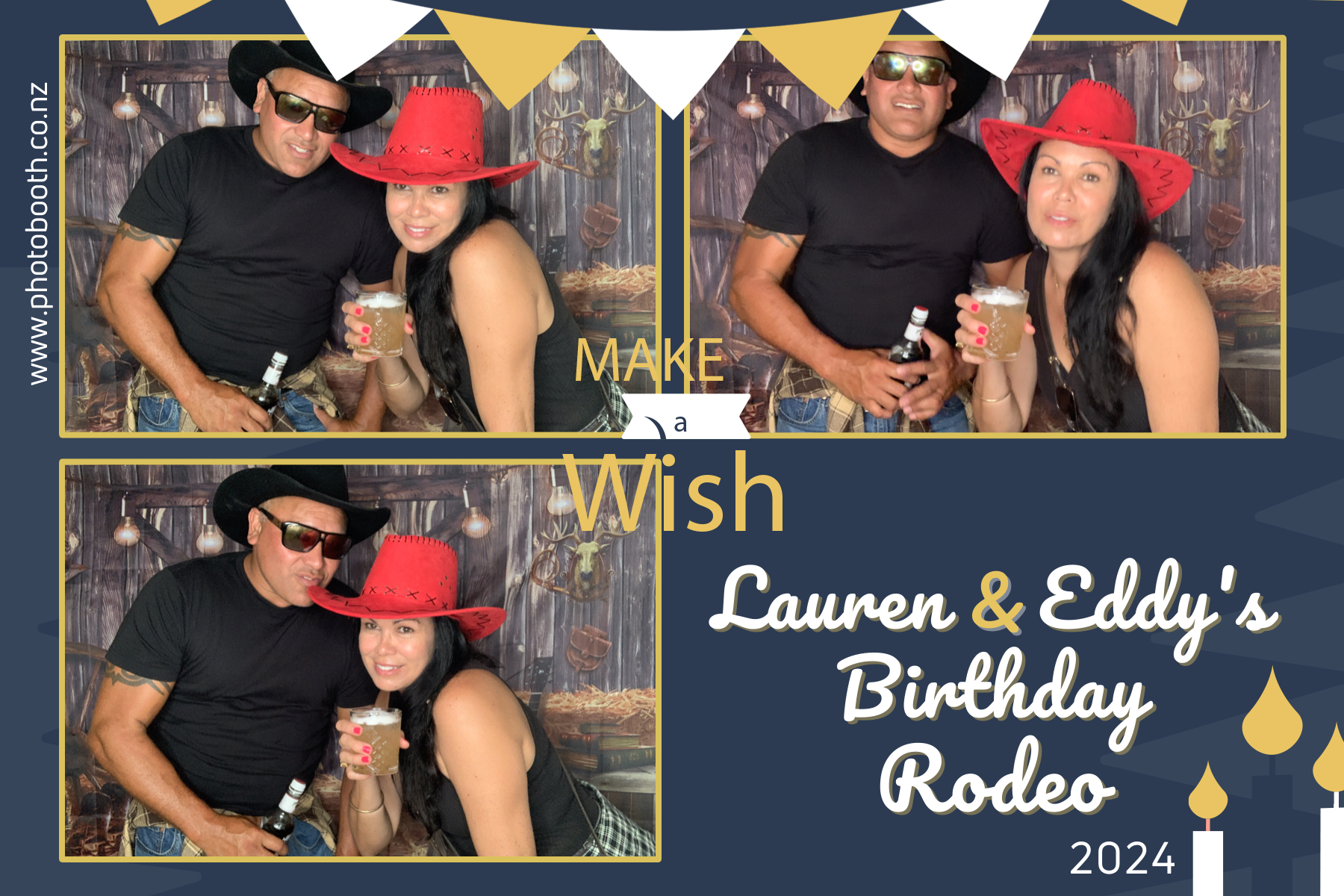 Rodeo Birthday Party | View more photos from the event at gallery.photobooth.co.nz/u/SelfieCentral/Rodeo-Birthday-Party