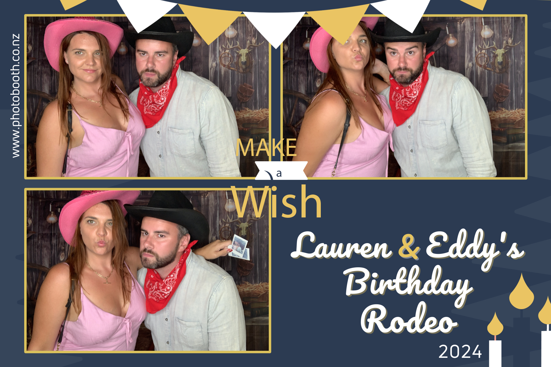 Rodeo Birthday Party | View more photos from the event at gallery.photobooth.co.nz/u/SelfieCentral/Rodeo-Birthday-Party