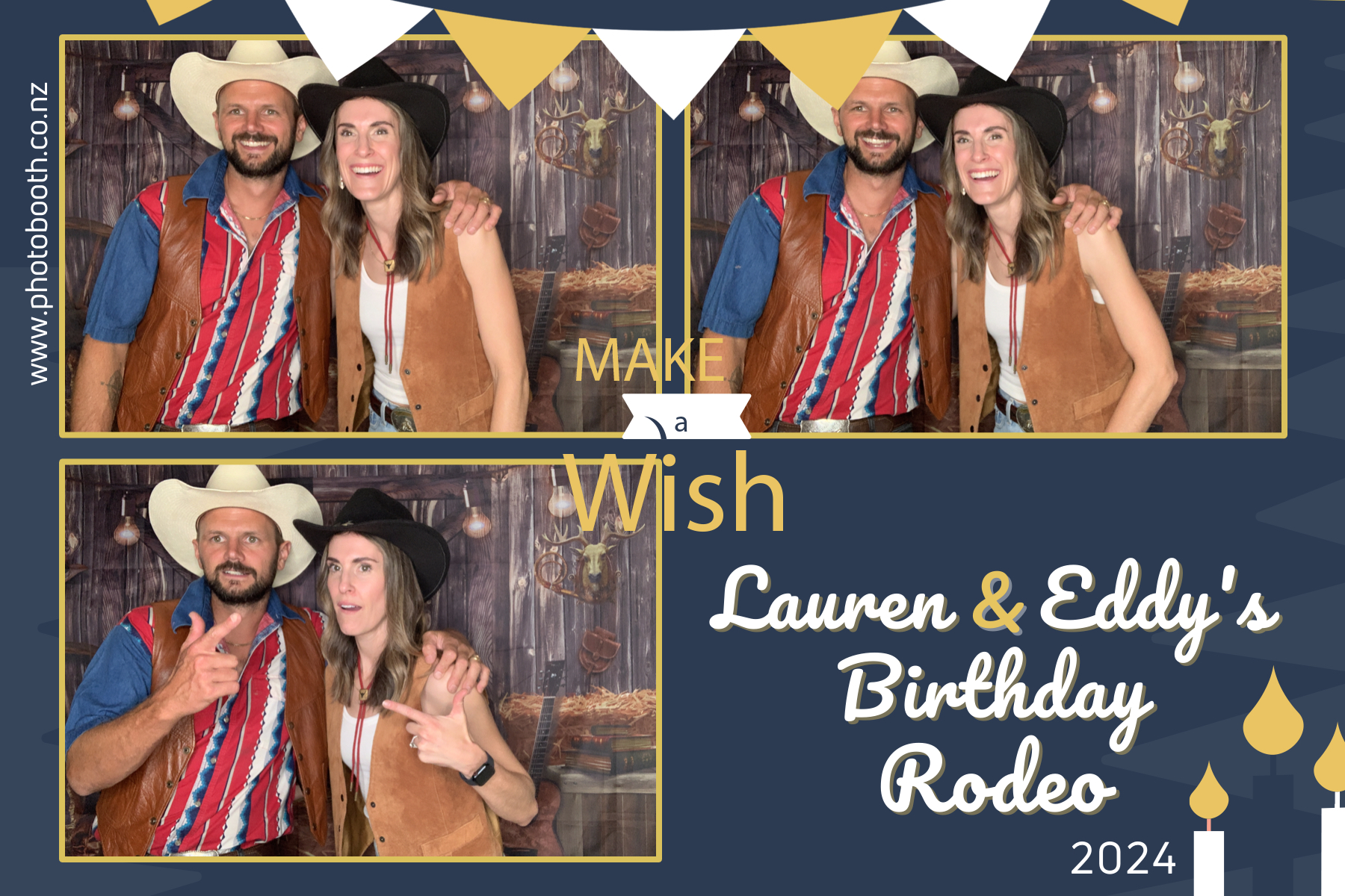 Rodeo Birthday Party | View more photos from the event at gallery.photobooth.co.nz/u/SelfieCentral/Rodeo-Birthday-Party