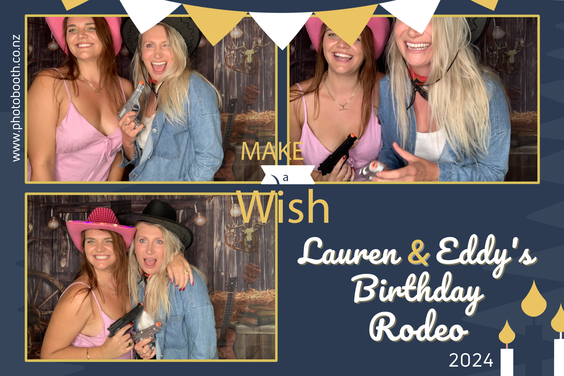 Rodeo Birthday Party | View more photos from the event at gallery.photobooth.co.nz/u/SelfieCentral/Rodeo-Birthday-Party