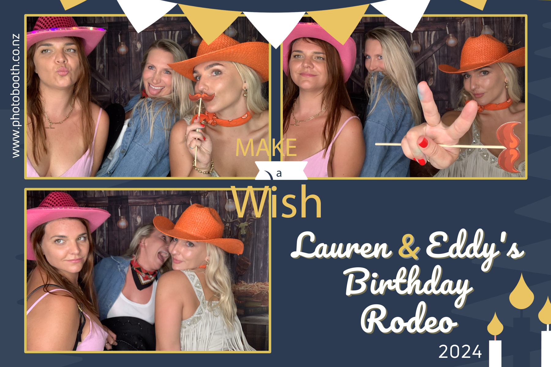 Rodeo Birthday Party | View more photos from the event at gallery.photobooth.co.nz/u/SelfieCentral/Rodeo-Birthday-Party