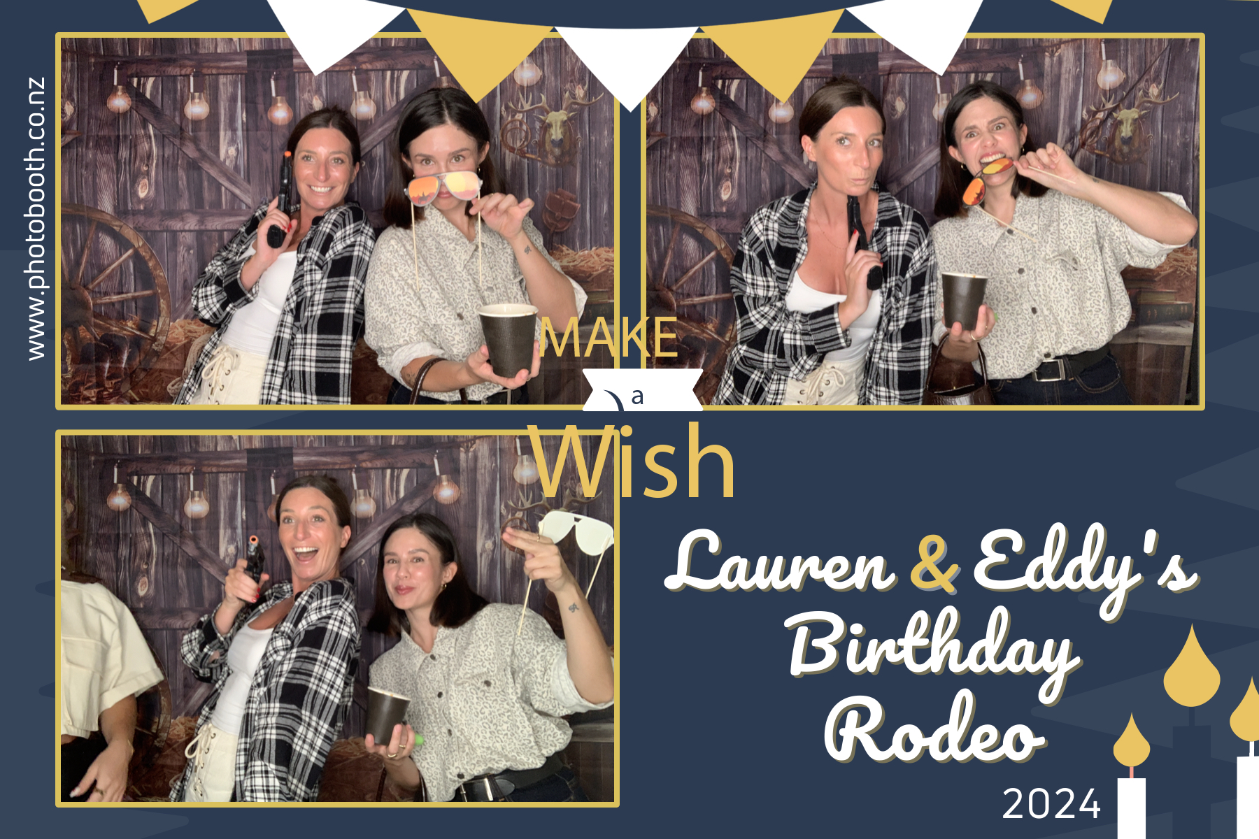 Rodeo Birthday Party | View more photos from the event at gallery.photobooth.co.nz/u/SelfieCentral/Rodeo-Birthday-Party