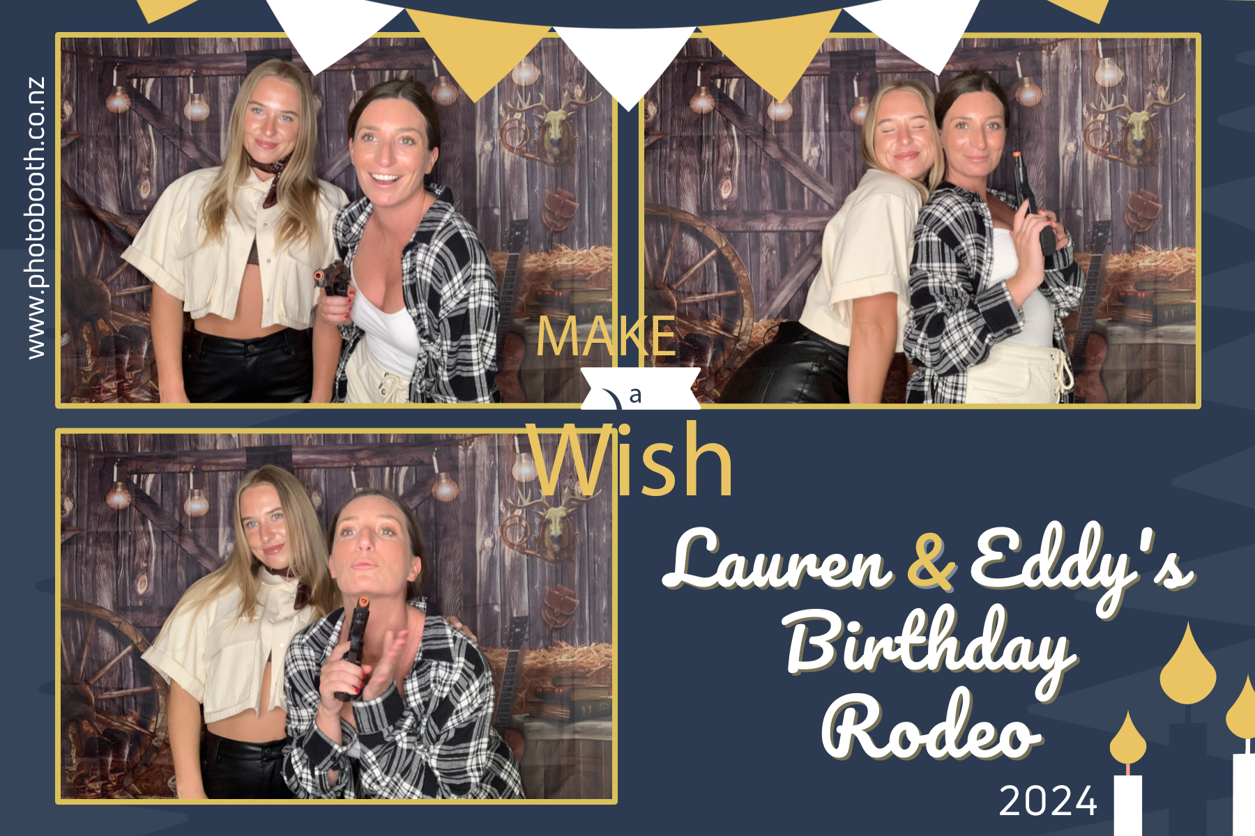 Rodeo Birthday Party | View more photos from the event at gallery.photobooth.co.nz/u/SelfieCentral/Rodeo-Birthday-Party
