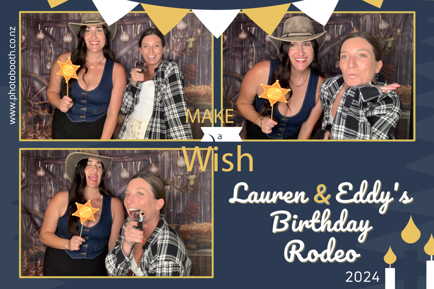 Rodeo Birthday Party | View more photos from the event at gallery.photobooth.co.nz/u/SelfieCentral/Rodeo-Birthday-Party