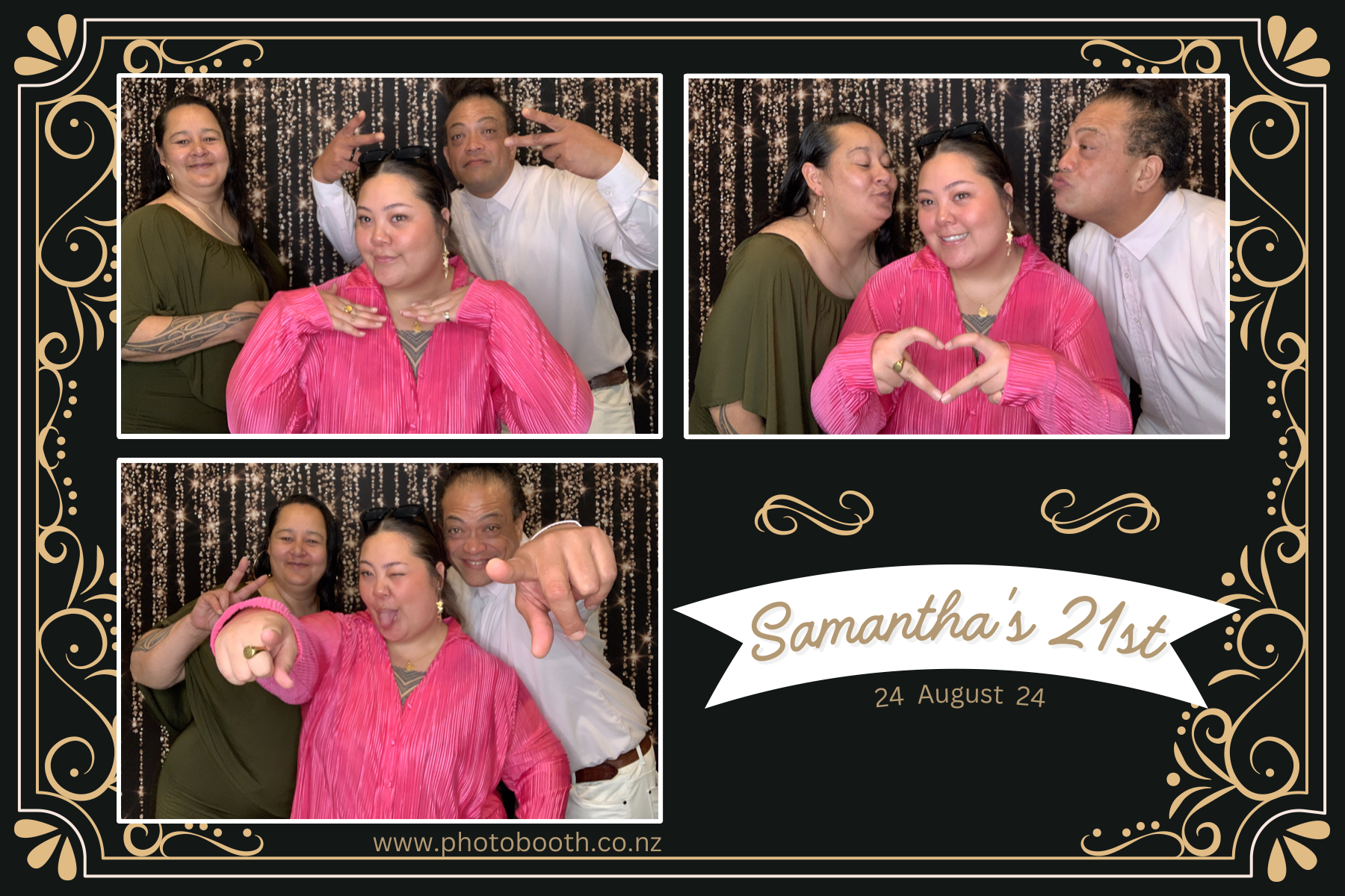 Samantha's 21st | View more photos from the event at gallery.photobooth.co.nz/u/SelfieCentral/Samanthas-21st-0