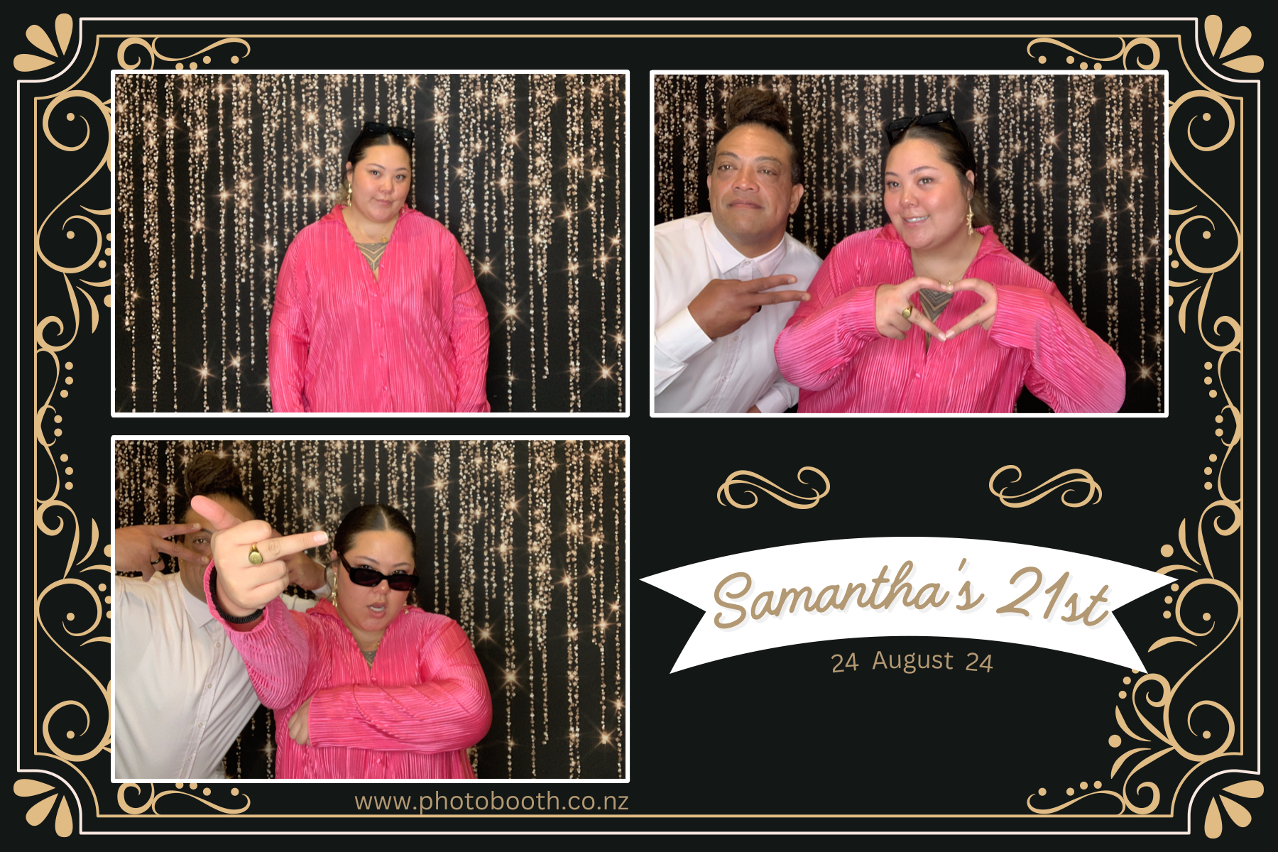 Samantha's 21st | View more photos from the event at gallery.photobooth.co.nz/u/SelfieCentral/Samanthas-21st-0