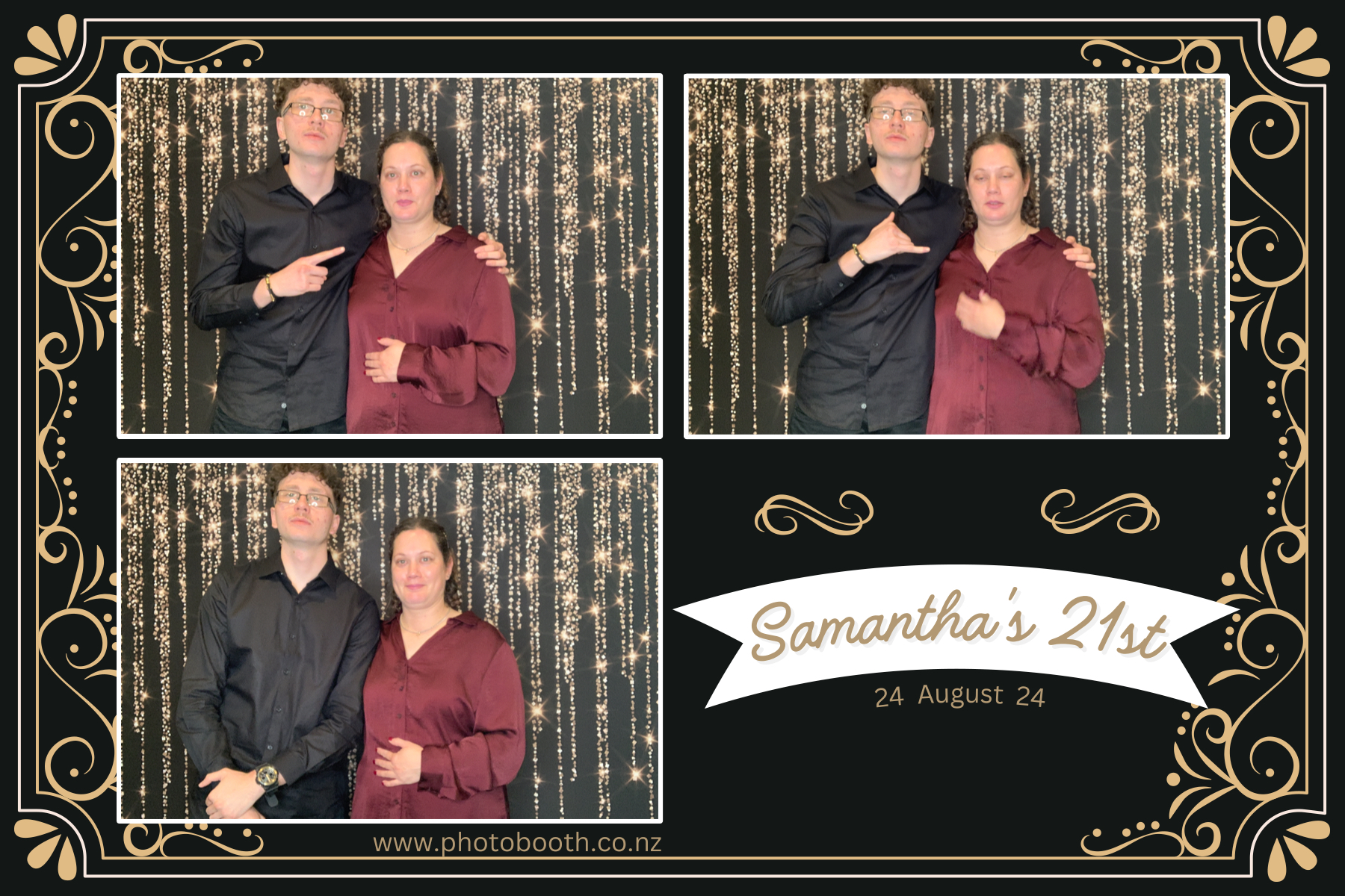 Samantha's 21st | View more photos from the event at gallery.photobooth.co.nz/u/SelfieCentral/Samanthas-21st-0