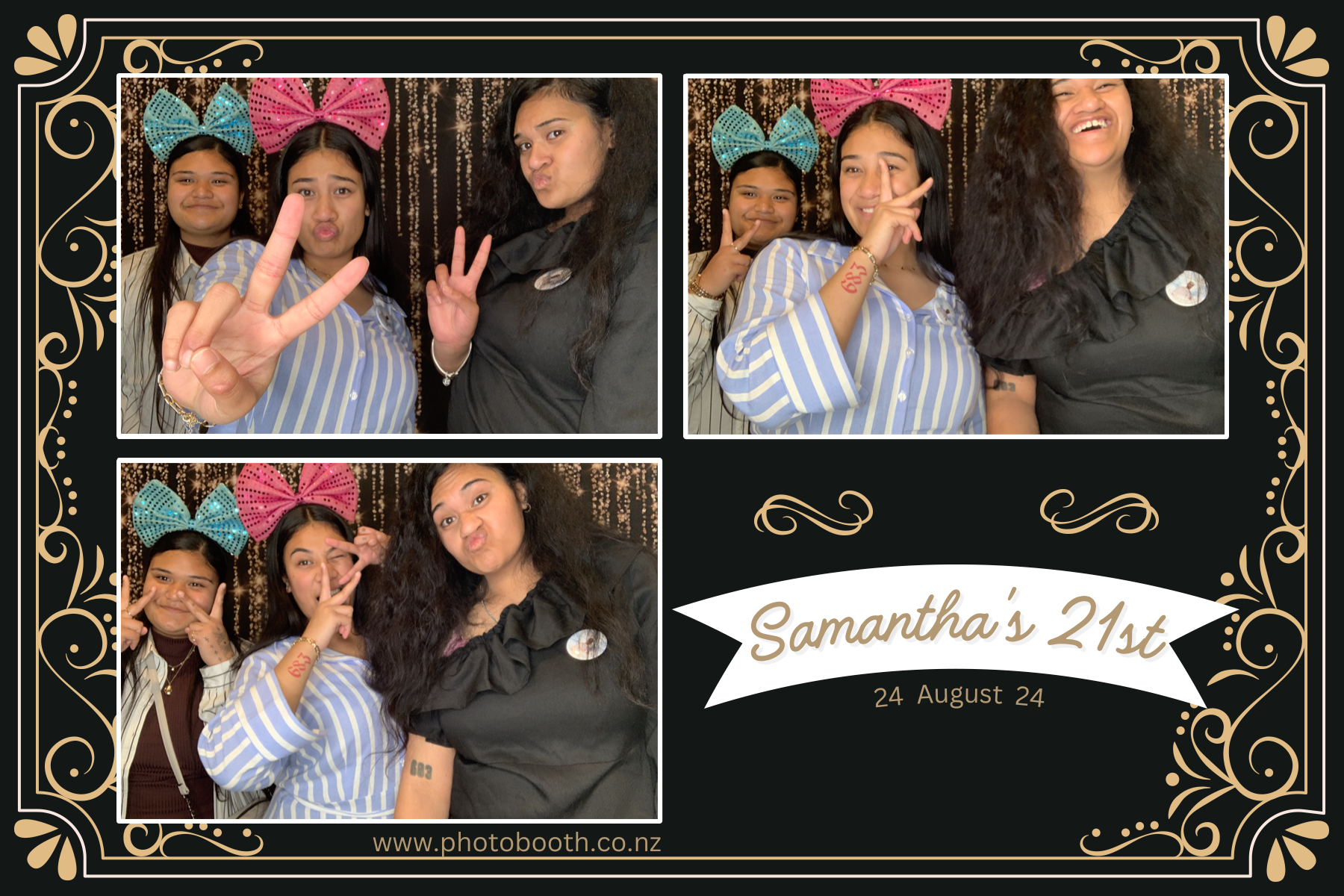 Samantha's 21st | View more photos from the event at gallery.photobooth.co.nz/u/SelfieCentral/Samanthas-21st-0