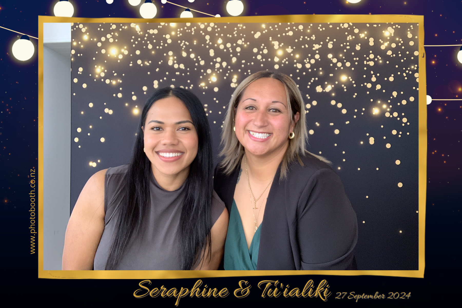 Seraphine & Tu'ialiki's Wedding | View more photos from the event at gallery.photobooth.co.nz/u/SelfieCentral/Seraphine-Tuialikis-Wedding
