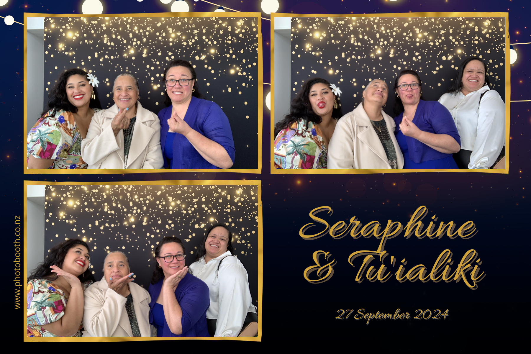 Seraphine & Tu'ialiki's Wedding | View more photos from the event at gallery.photobooth.co.nz/u/SelfieCentral/Seraphine-Tuialikis-Wedding
