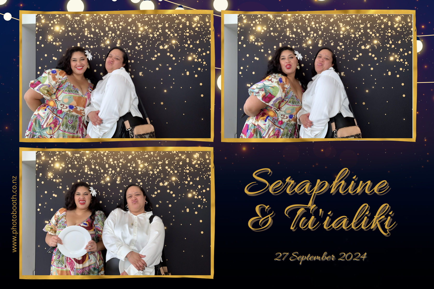 Seraphine & Tu'ialiki's Wedding | View more photos from the event at gallery.photobooth.co.nz/u/SelfieCentral/Seraphine-Tuialikis-Wedding