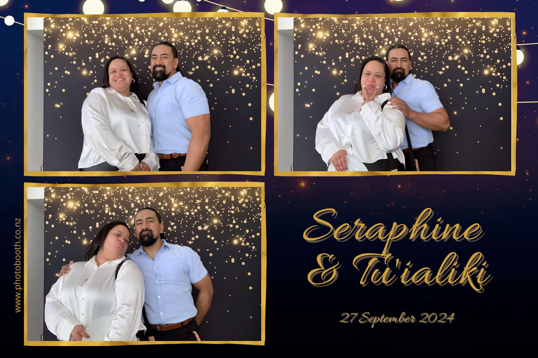 Seraphine & Tu'ialiki's Wedding | View more photos from the event at gallery.photobooth.co.nz/u/SelfieCentral/Seraphine-Tuialikis-Wedding