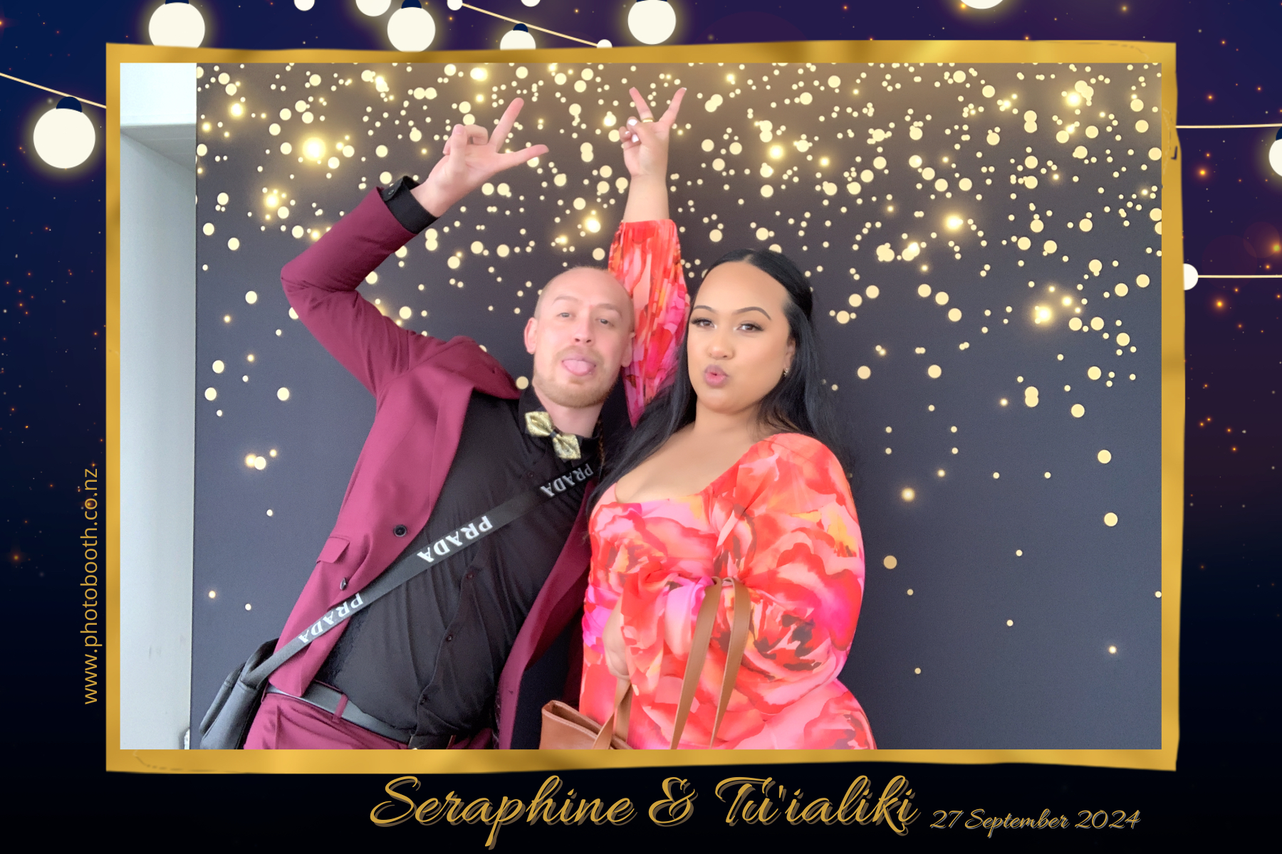 Seraphine & Tu'ialiki's Wedding | View more photos from the event at gallery.photobooth.co.nz/u/SelfieCentral/Seraphine-Tuialikis-Wedding