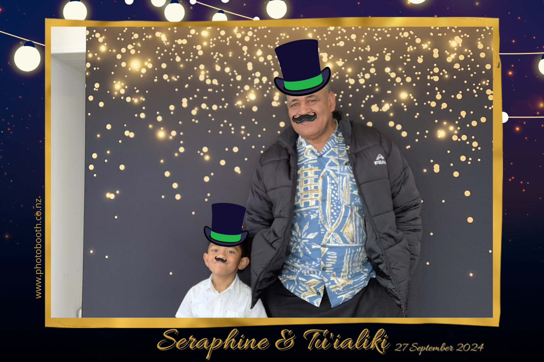 Seraphine & Tu'ialiki's Wedding | View more photos from the event at gallery.photobooth.co.nz/u/SelfieCentral/Seraphine-Tuialikis-Wedding
