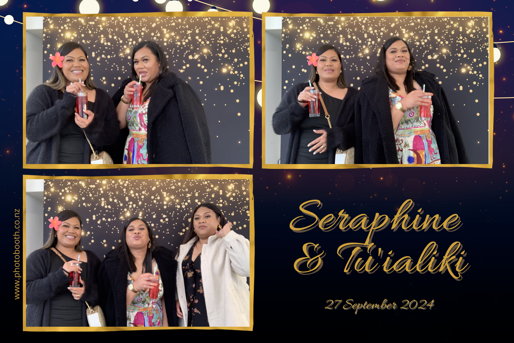 Seraphine & Tu'ialiki's Wedding | View more photos from the event at gallery.photobooth.co.nz/u/SelfieCentral/Seraphine-Tuialikis-Wedding