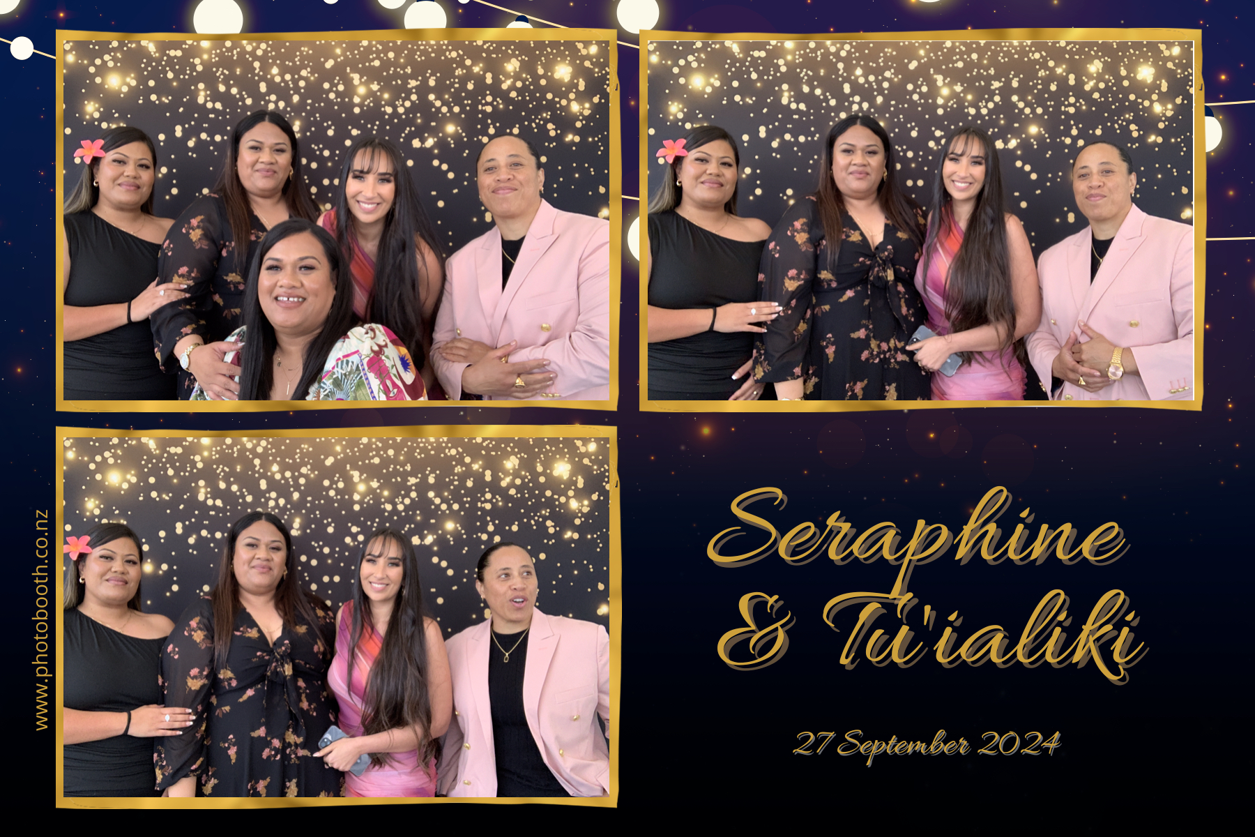 Seraphine & Tu'ialiki's Wedding | View more photos from the event at gallery.photobooth.co.nz/u/SelfieCentral/Seraphine-Tuialikis-Wedding