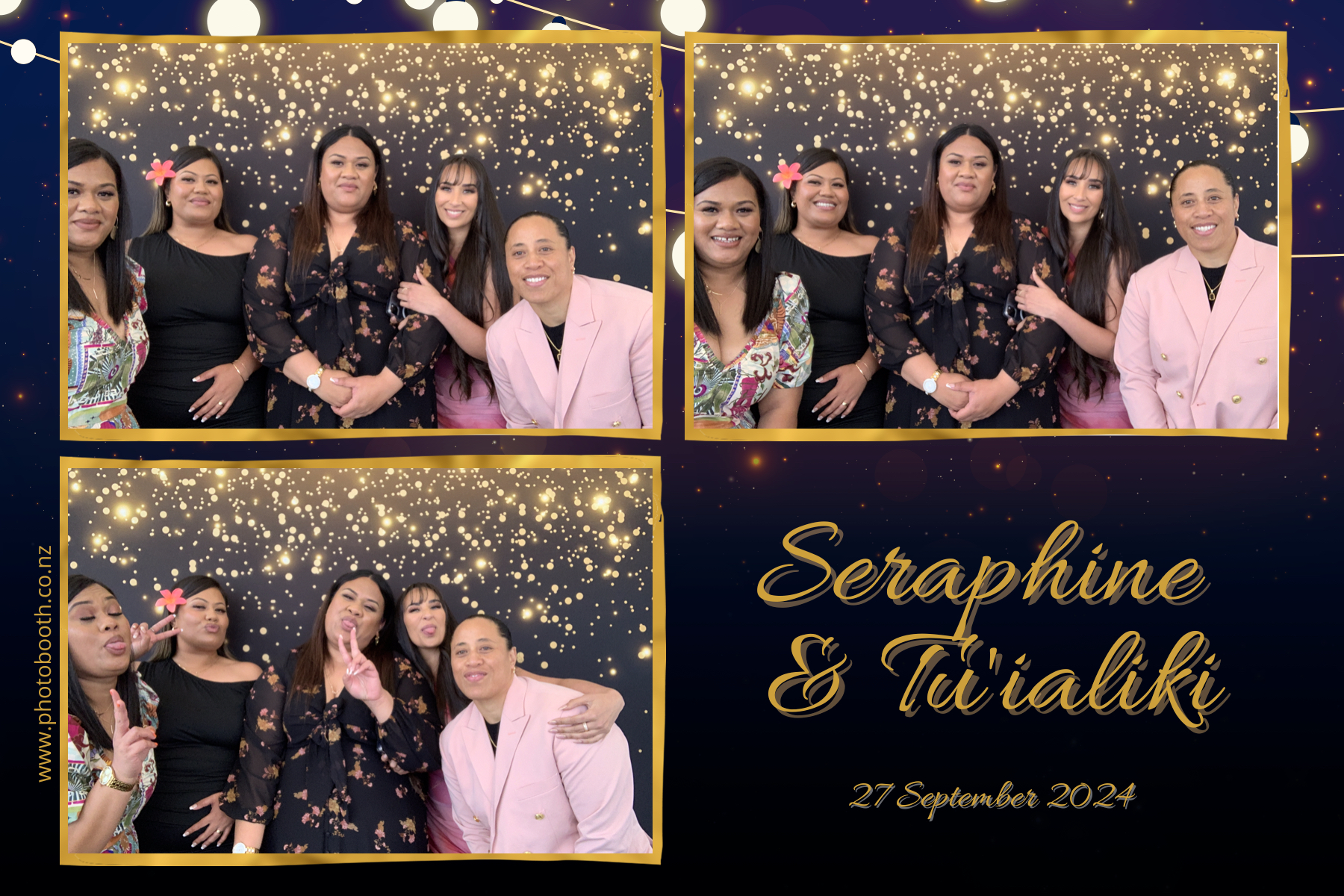Seraphine & Tu'ialiki's Wedding | View more photos from the event at gallery.photobooth.co.nz/u/SelfieCentral/Seraphine-Tuialikis-Wedding