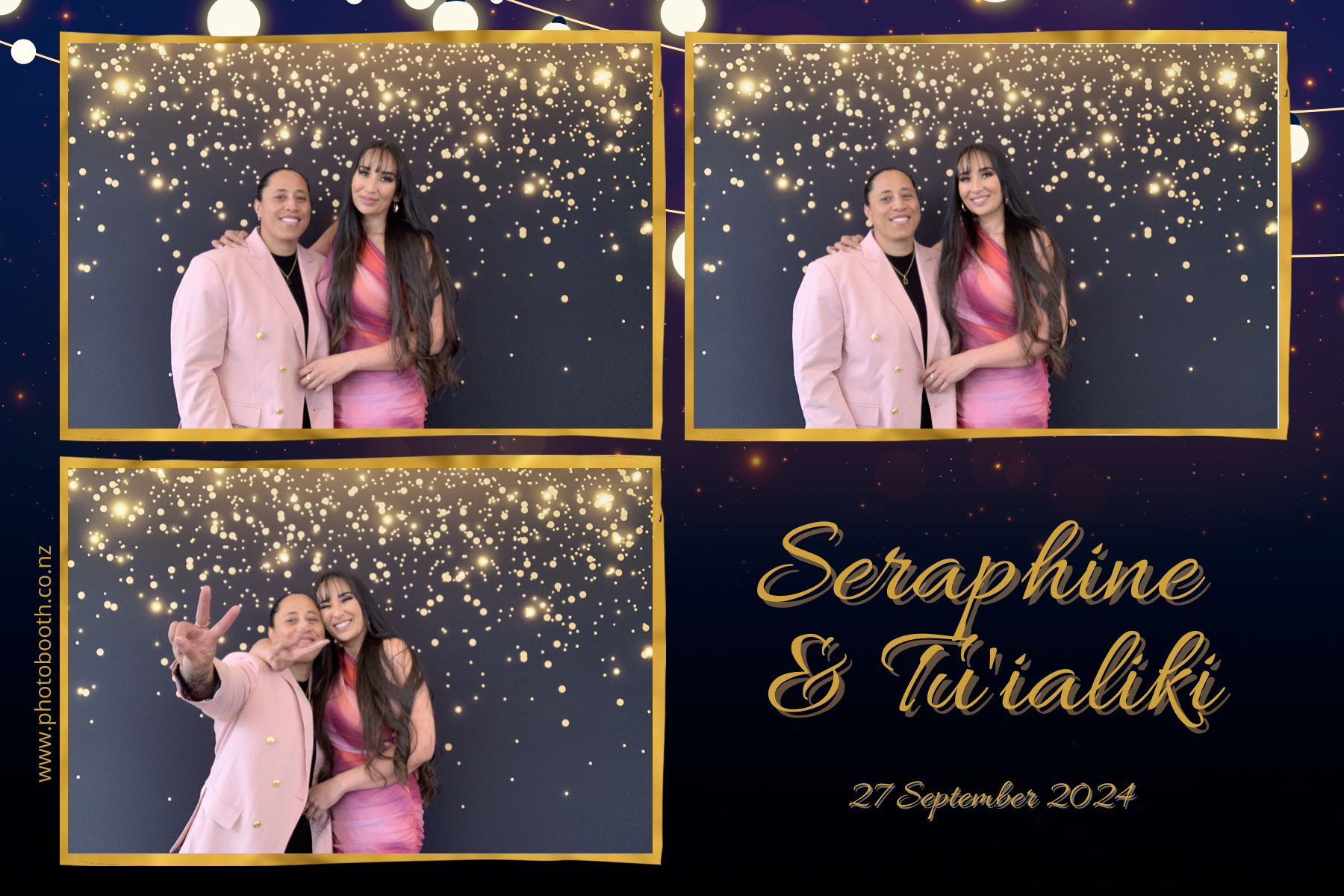 Seraphine & Tu'ialiki's Wedding | View more photos from the event at gallery.photobooth.co.nz/u/SelfieCentral/Seraphine-Tuialikis-Wedding