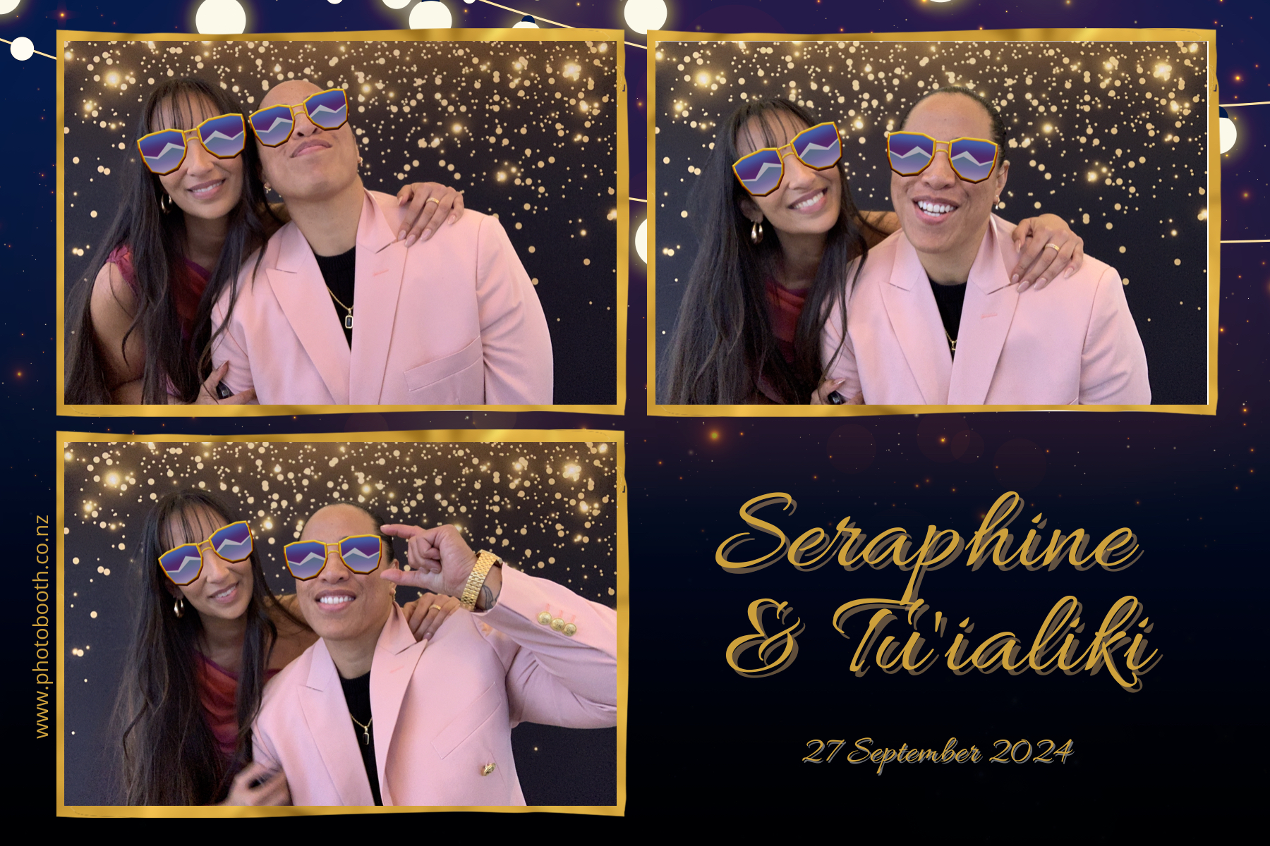 Seraphine & Tu'ialiki's Wedding | View more photos from the event at gallery.photobooth.co.nz/u/SelfieCentral/Seraphine-Tuialikis-Wedding