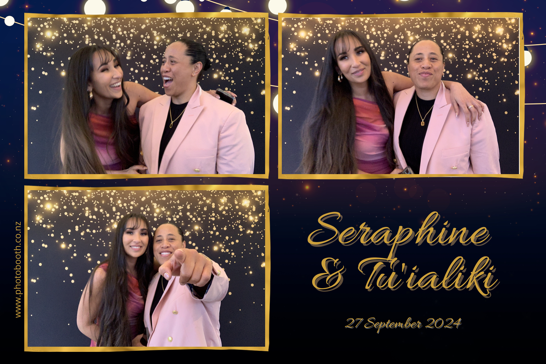 Seraphine & Tu'ialiki's Wedding | View more photos from the event at gallery.photobooth.co.nz/u/SelfieCentral/Seraphine-Tuialikis-Wedding
