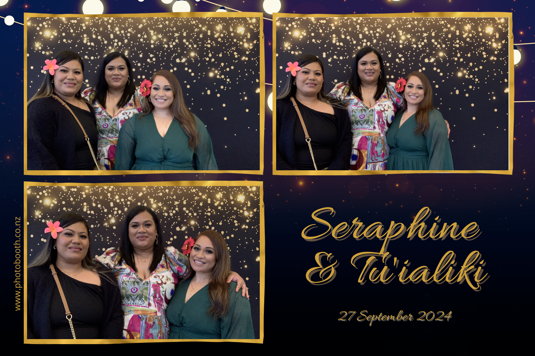 Seraphine & Tu'ialiki's Wedding | View more photos from the event at gallery.photobooth.co.nz/u/SelfieCentral/Seraphine-Tuialikis-Wedding
