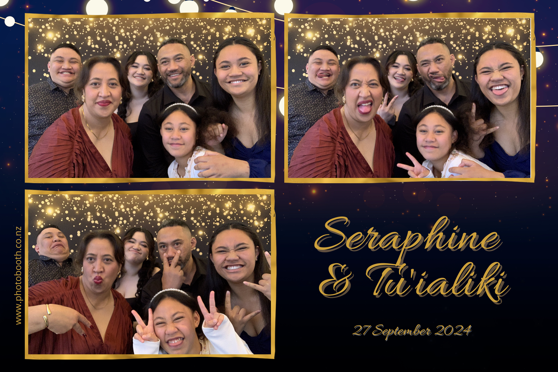 Seraphine & Tu'ialiki's Wedding | View more photos from the event at gallery.photobooth.co.nz/u/SelfieCentral/Seraphine-Tuialikis-Wedding