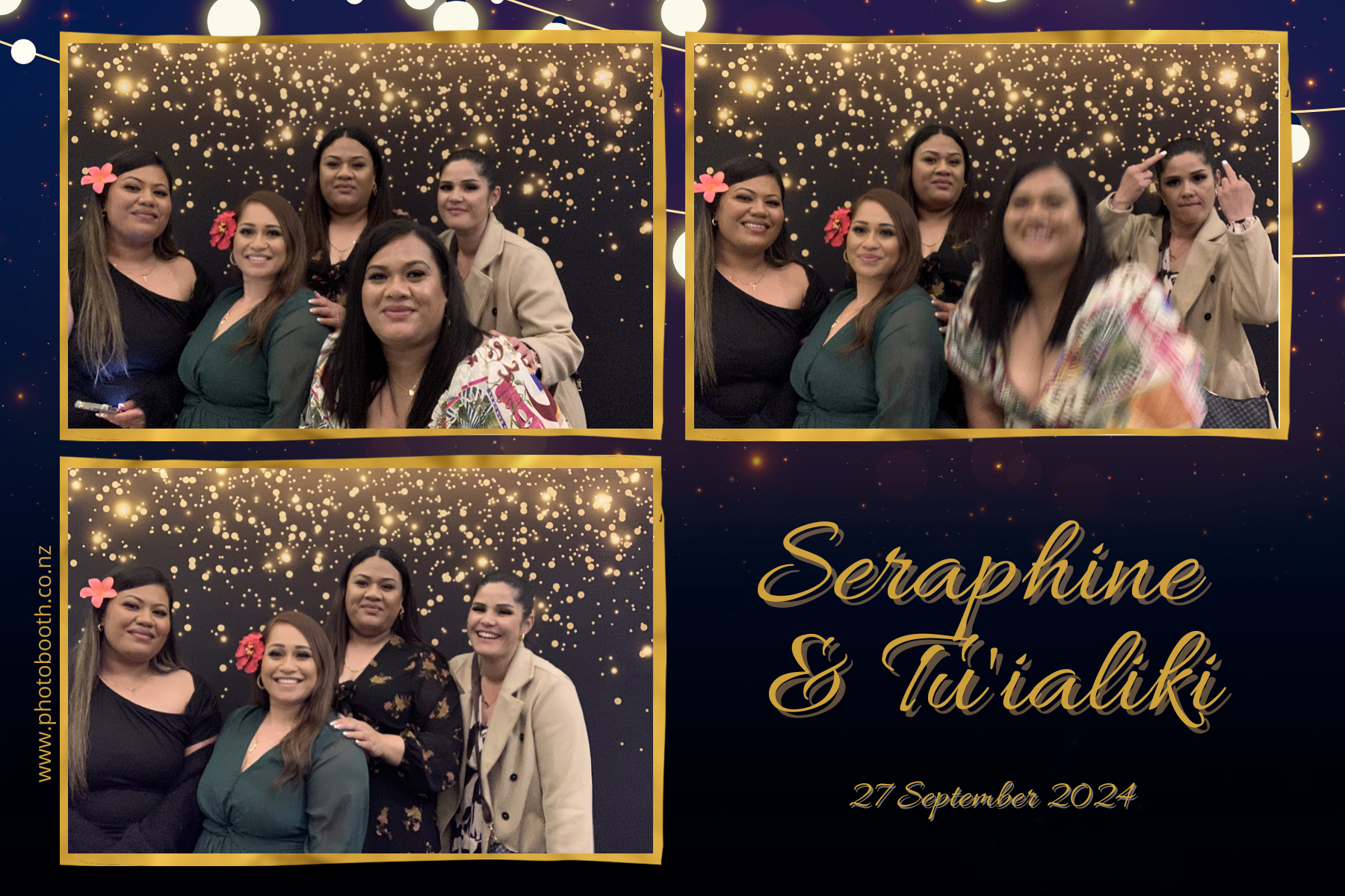 Seraphine & Tu'ialiki's Wedding | View more photos from the event at gallery.photobooth.co.nz/u/SelfieCentral/Seraphine-Tuialikis-Wedding