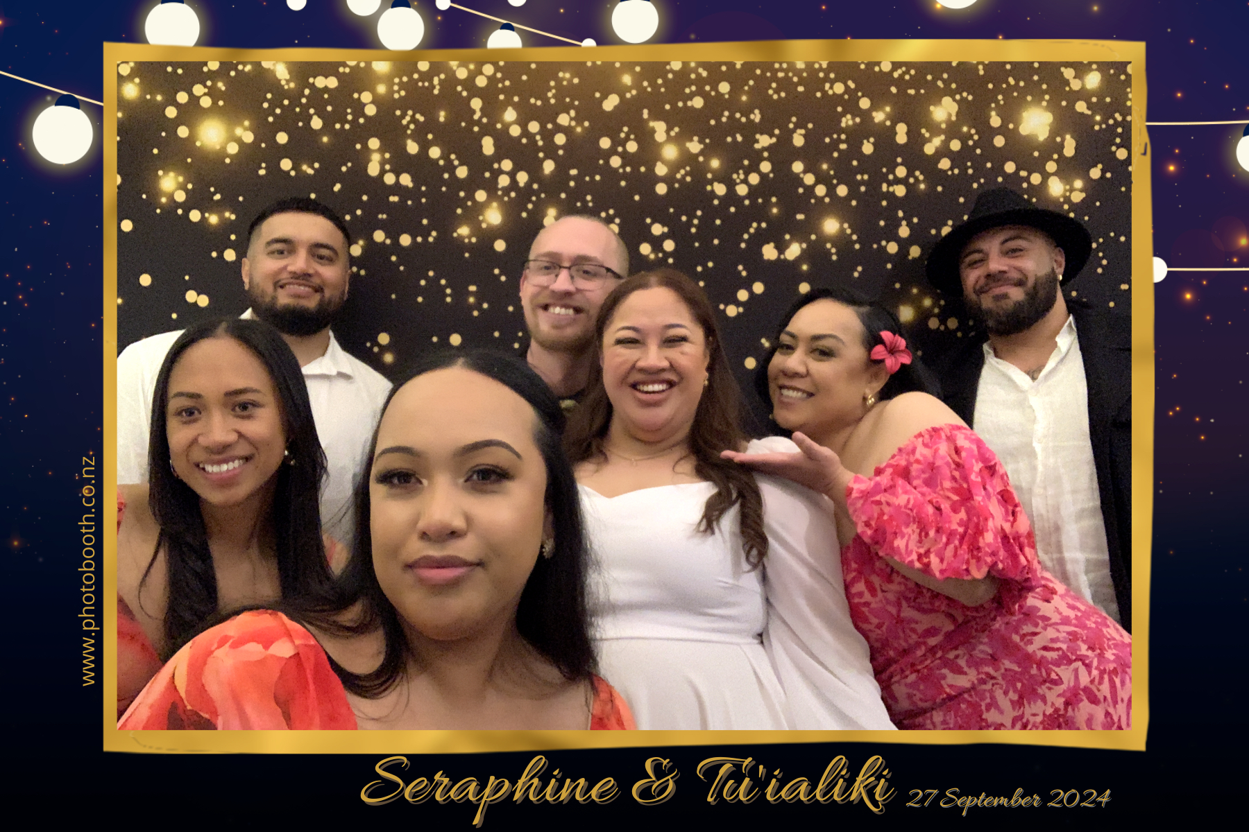 Seraphine & Tu'ialiki's Wedding | View more photos from the event at gallery.photobooth.co.nz/u/SelfieCentral/Seraphine-Tuialikis-Wedding