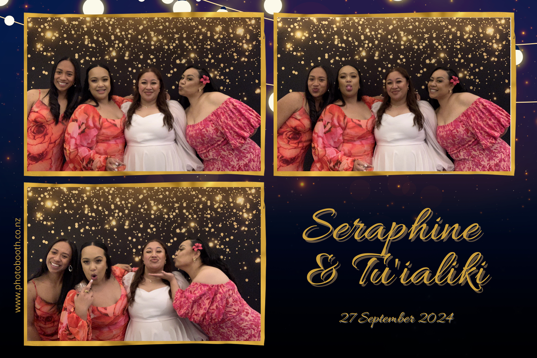Seraphine & Tu'ialiki's Wedding | View more photos from the event at gallery.photobooth.co.nz/u/SelfieCentral/Seraphine-Tuialikis-Wedding