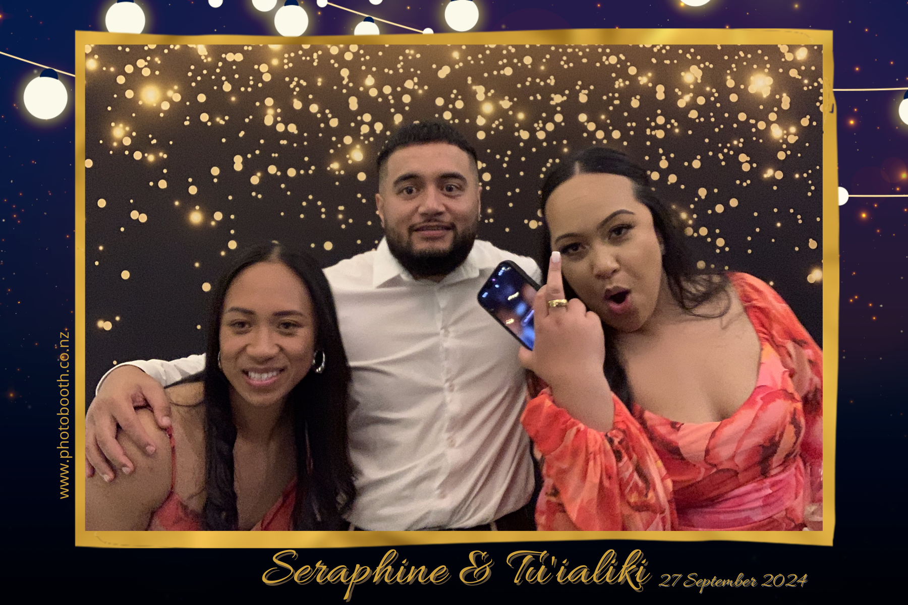 Seraphine & Tu'ialiki's Wedding | View more photos from the event at gallery.photobooth.co.nz/u/SelfieCentral/Seraphine-Tuialikis-Wedding