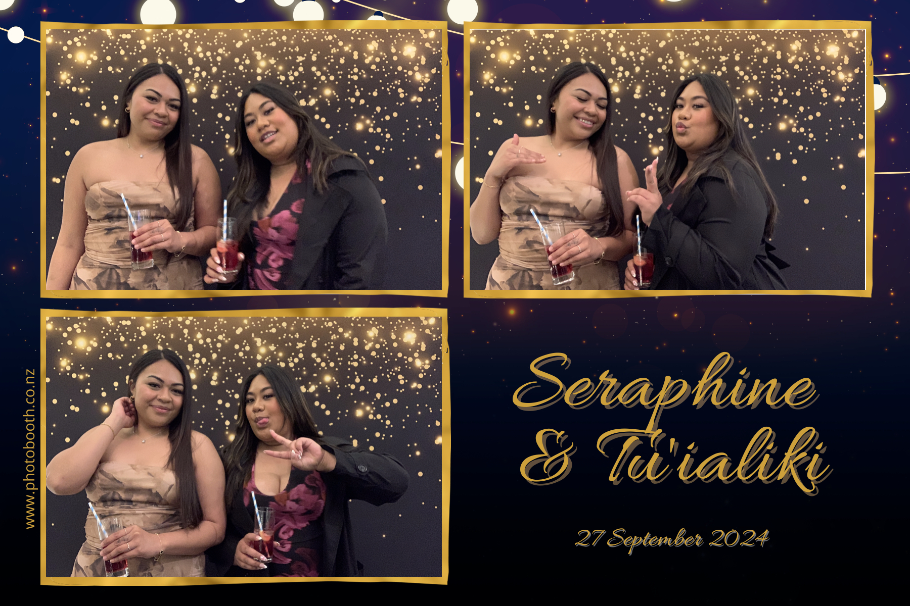 Seraphine & Tu'ialiki's Wedding | View more photos from the event at gallery.photobooth.co.nz/u/SelfieCentral/Seraphine-Tuialikis-Wedding