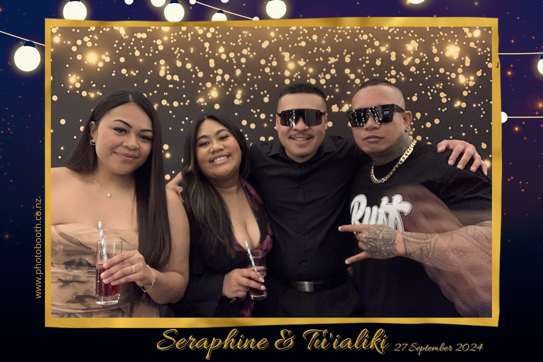 Seraphine & Tu'ialiki's Wedding | View more photos from the event at gallery.photobooth.co.nz/u/SelfieCentral/Seraphine-Tuialikis-Wedding