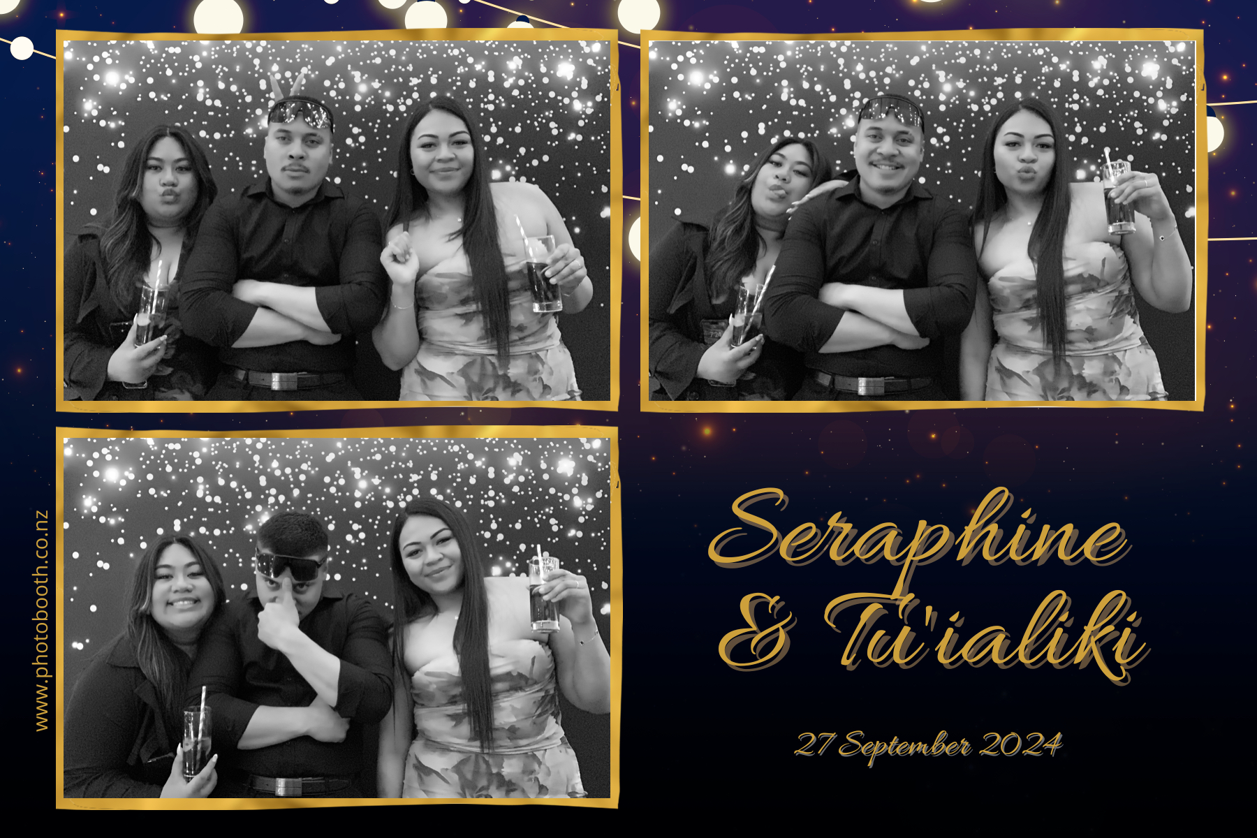 Seraphine & Tu'ialiki's Wedding | View more photos from the event at gallery.photobooth.co.nz/u/SelfieCentral/Seraphine-Tuialikis-Wedding