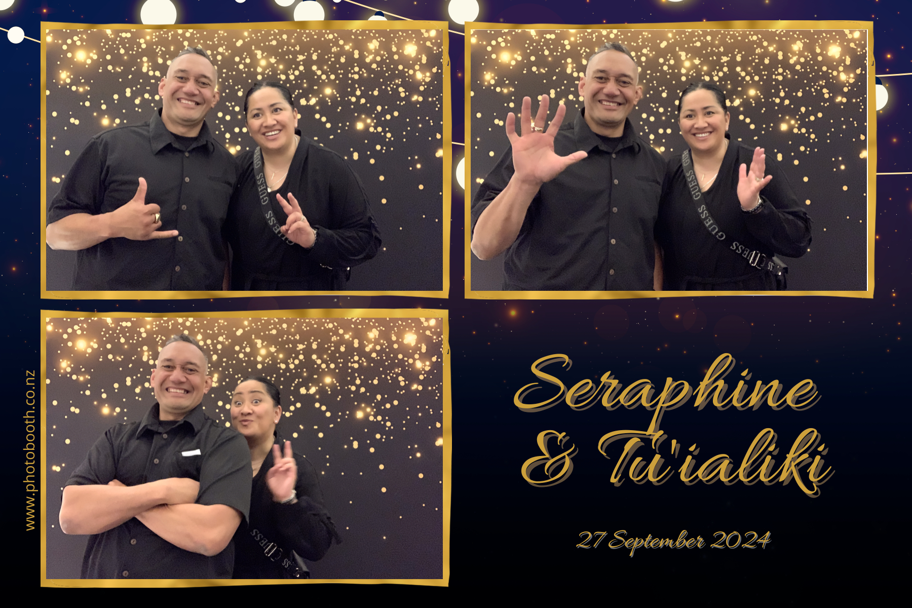 Seraphine & Tu'ialiki's Wedding | View more photos from the event at gallery.photobooth.co.nz/u/SelfieCentral/Seraphine-Tuialikis-Wedding