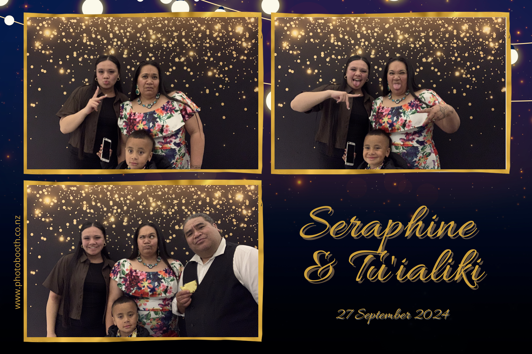Seraphine & Tu'ialiki's Wedding | View more photos from the event at gallery.photobooth.co.nz/u/SelfieCentral/Seraphine-Tuialikis-Wedding