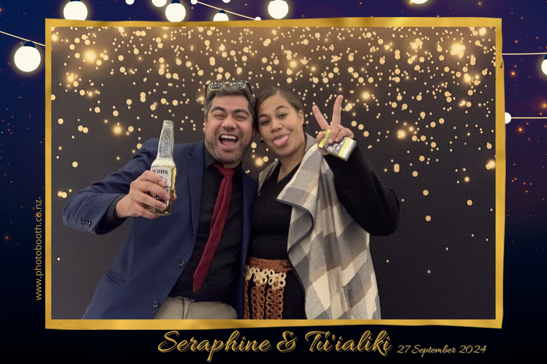 Seraphine & Tu'ialiki's Wedding | View more photos from the event at gallery.photobooth.co.nz/u/SelfieCentral/Seraphine-Tuialikis-Wedding